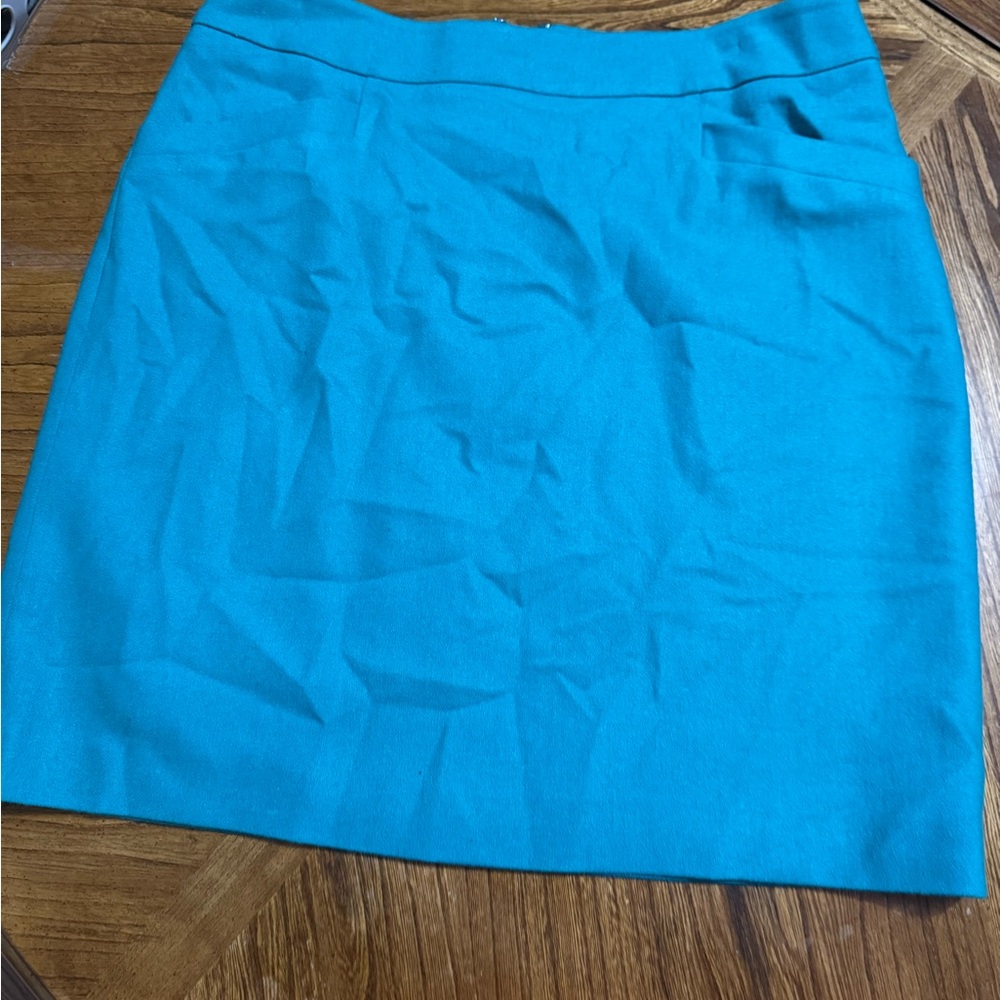 Ann Taylor Vibrant Blue Pencil Skirt